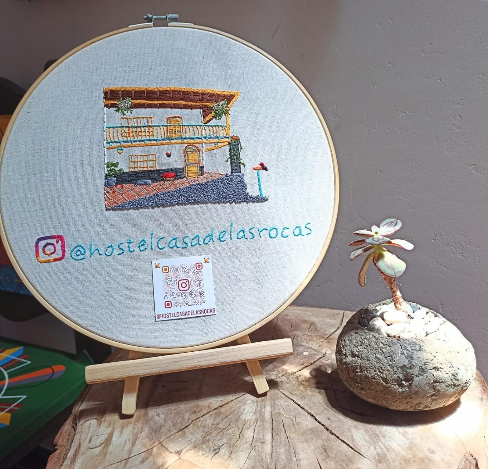 Casa De Las Rocas Hostel Jardín Zewnętrze zdjęcie