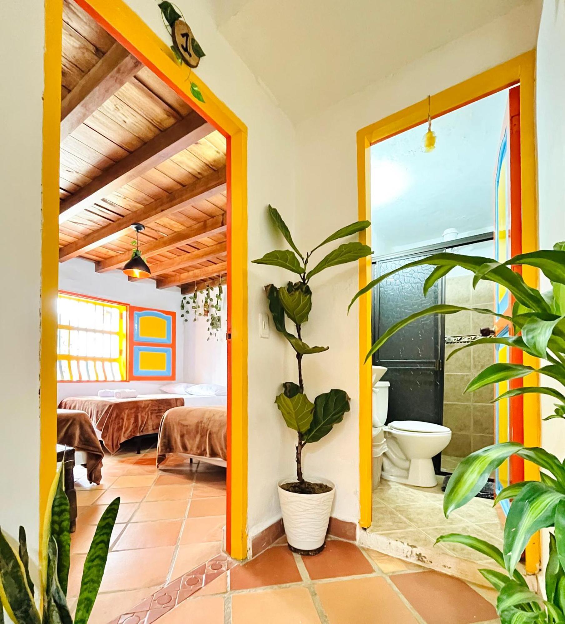 Casa De Las Rocas Hostel Jardín Zewnętrze zdjęcie