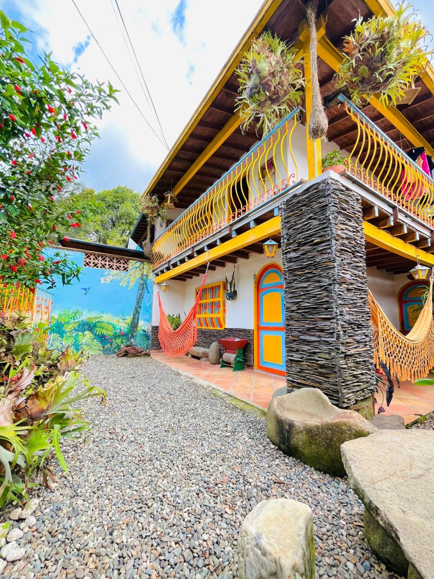 Casa De Las Rocas Hostel Jardín Zewnętrze zdjęcie